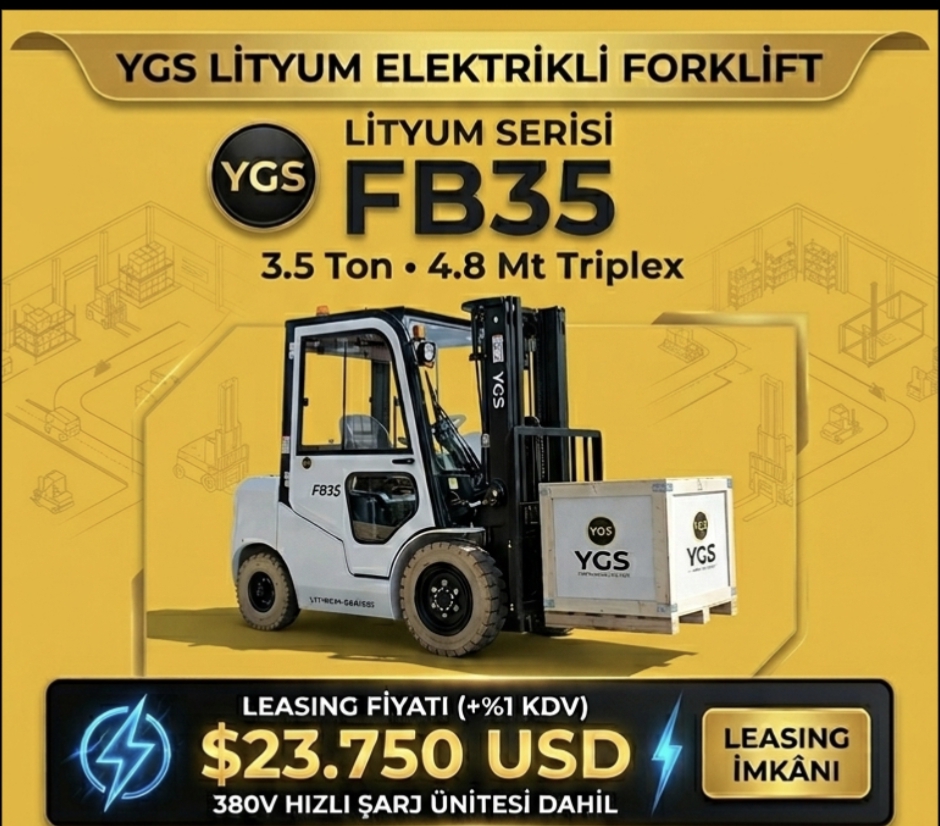 Sat�l�k YGS Elektrikli Forklift