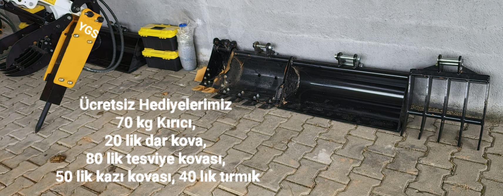 Sat�l�k YGS Mini Ekskavat�r 1.8 Ton